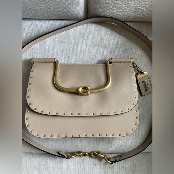 Coach Ellie Crossbody with Rivets 76912 Glovetanned leather - Picture 3 of 16